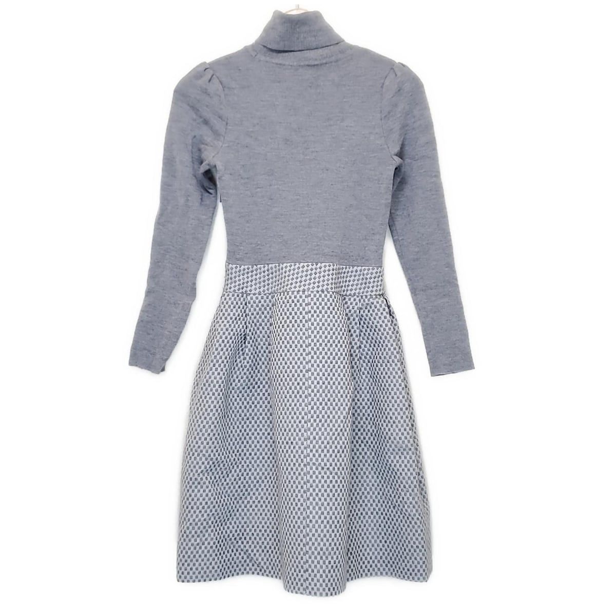 Rene(ルネ) ワンピース サイズ36 S レディース美品 - グレー×ライト