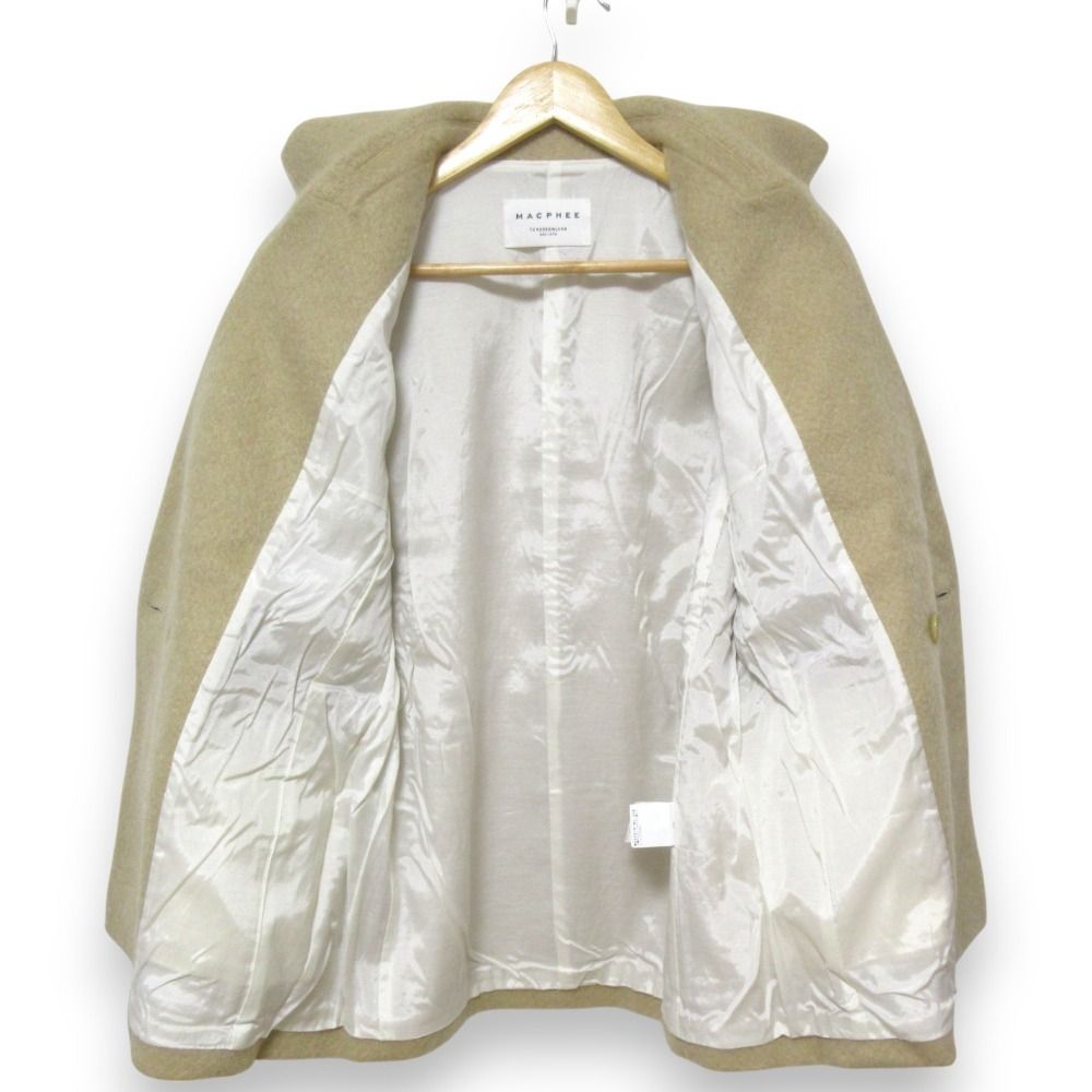 美品 24AW MACPHEE マカフィー トゥモローランド モヘヤシャギー