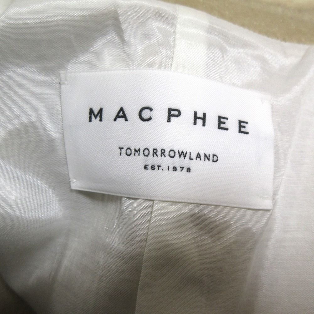 美品 24AW MACPHEE マカフィー トゥモローランド モヘヤシャギー