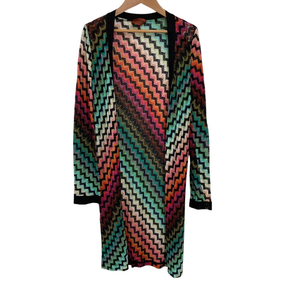 美品 MISSONI ミッソーニ シェブロン レジメンタルストライプ ロング