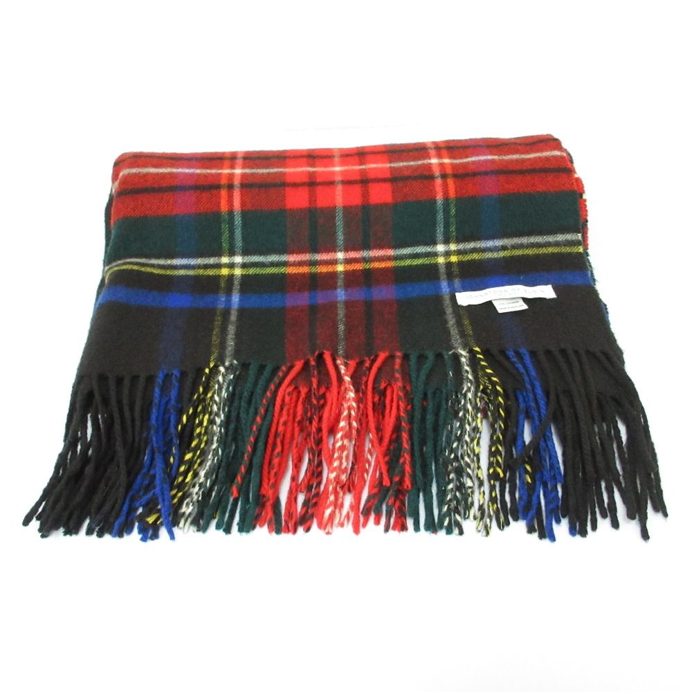 Excellent condition Johnstons of Elgin check pattern cashmere