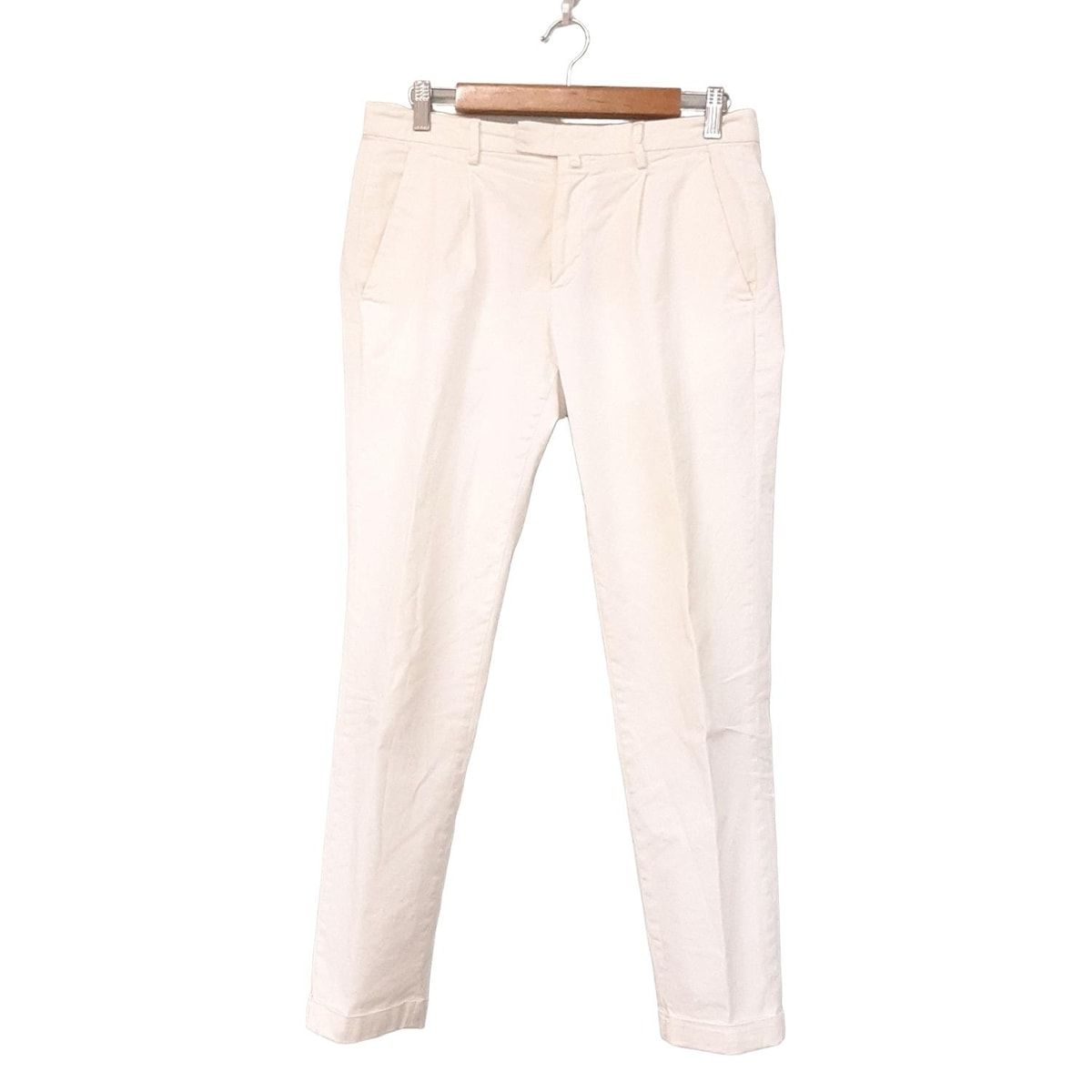 新品【BRIGLIA ブリリア 1949】別注ビームス 1プリーツパンツ白 48 楽天市場】ブリリア BRIGLIA 1949 ワンプリーツ スラックス コットン