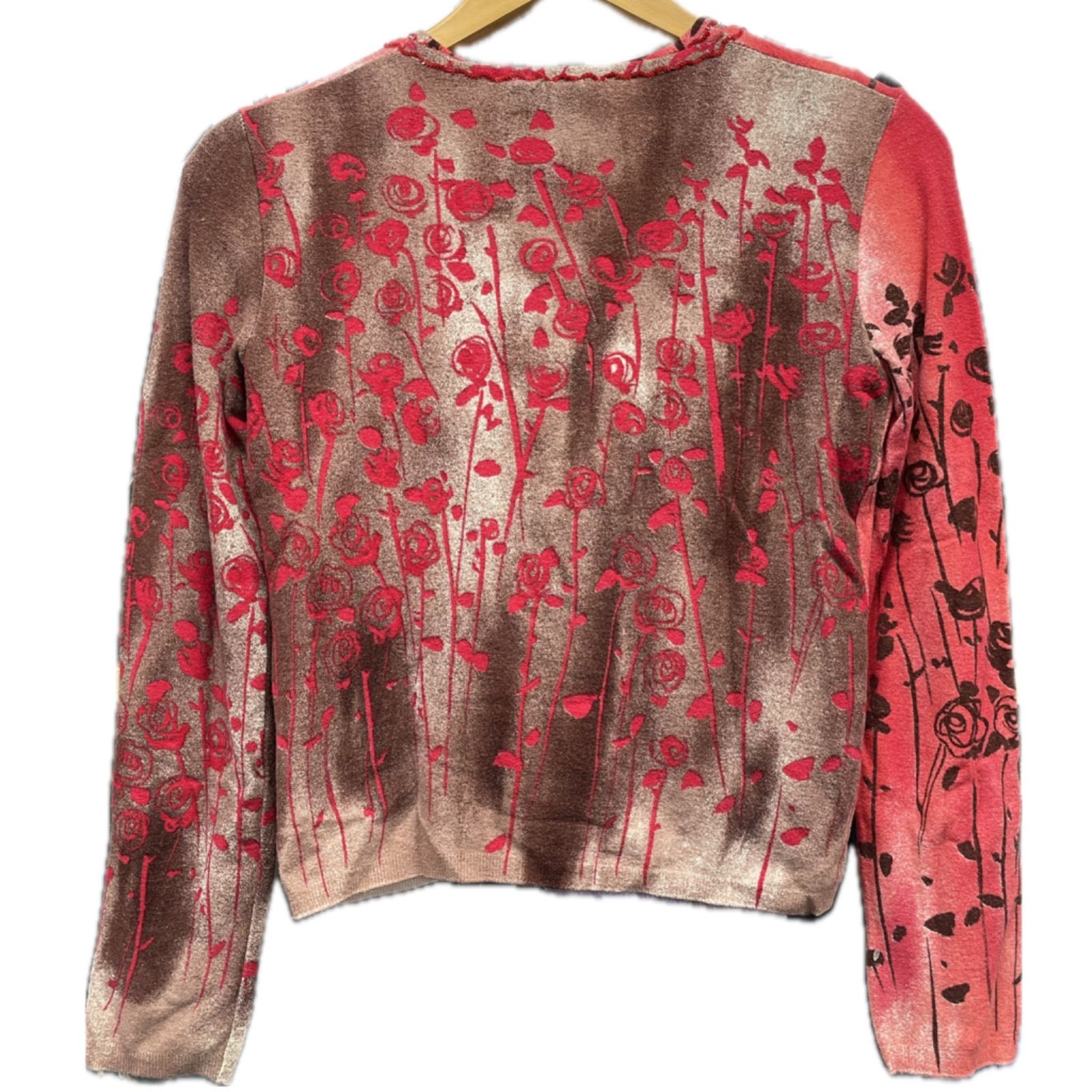 ブルーガール BLUGIRL カーディガン BLUGIRL ブルーガール カーディガン アンサンブル ニット バラ 糀谷店