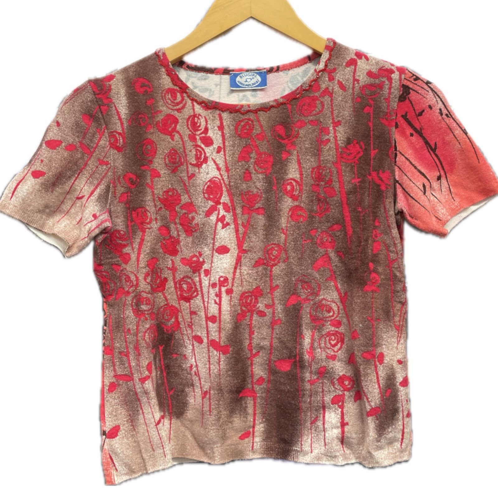 BLUGIRL ブルーガール カーディガン アンサンブル ニット バラ 糀谷店