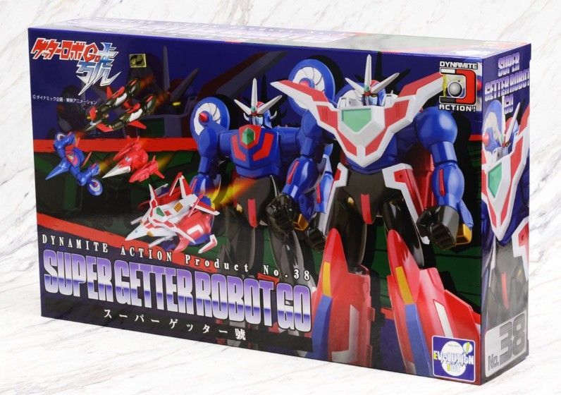 新品未開封】ダイナマイトアクション! No.38 『ゲッターロボ號