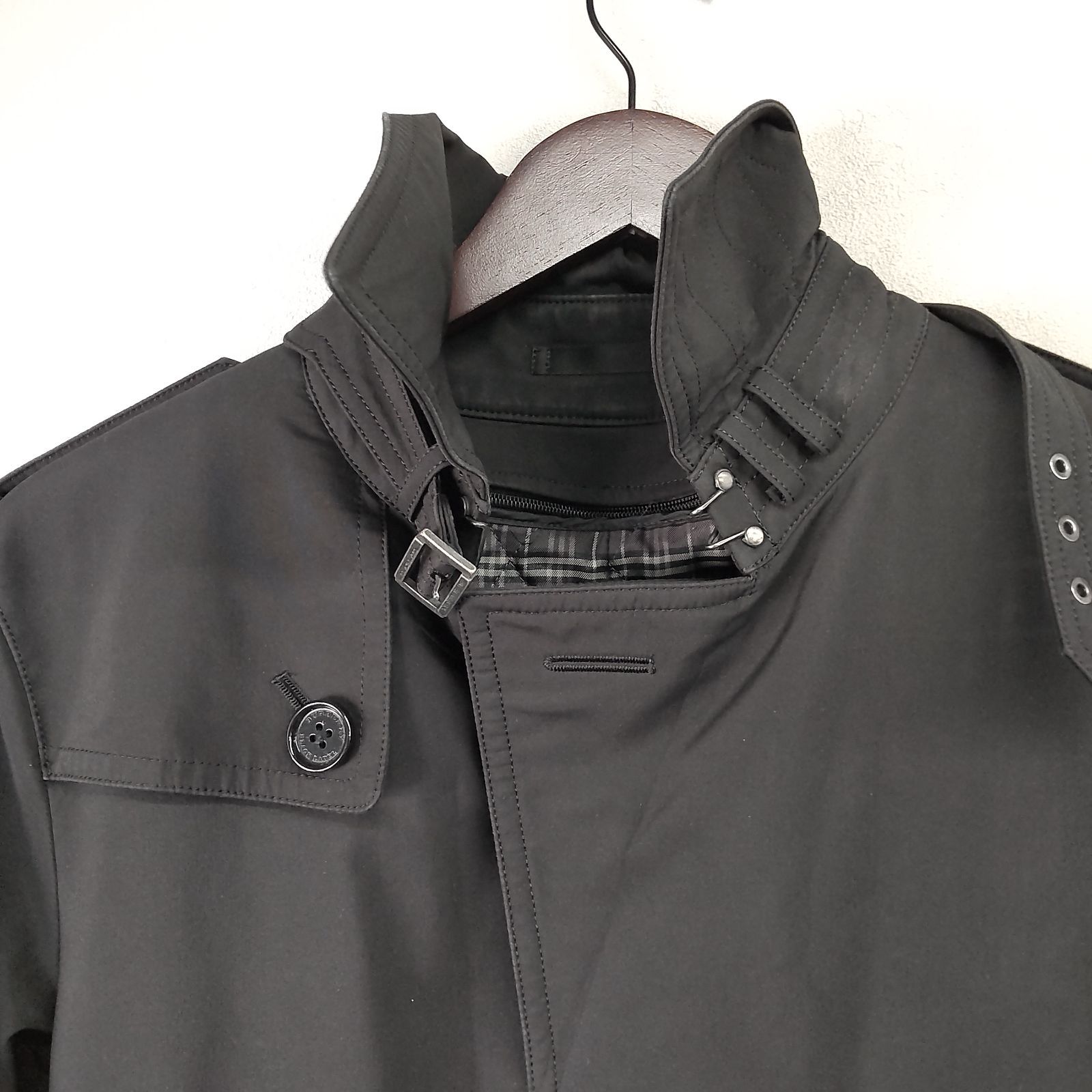 バーバリーブラックレーベル コート グレー バーバリーブラック