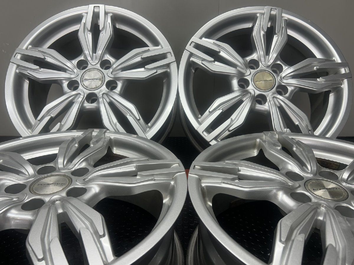 EUROBAHN ユーロバーン 社外ホイール 17インチ 4本 7J5HPCD112+50 VW EUROBAHN ユーロバーン 社外ホイール 17インチ 4本 7J5HPCD112+50 VW