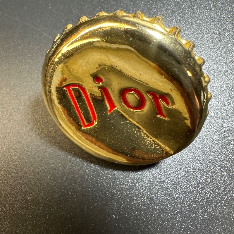 希少】ディオール レディース スカーフ リング ビンの蓋モチーフ GT-S