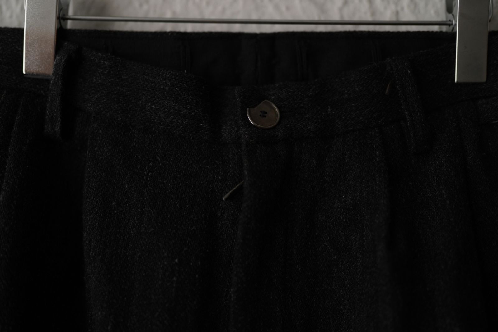 21AW LOW CROTCH TROUSERS ウールツイードトラウザーズパンツ / taichi