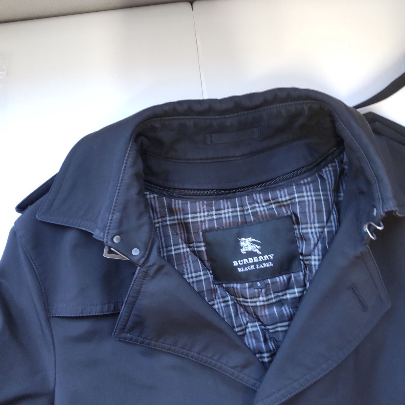 M11049 【BURBERRY BLACK LABEL】 バーバリーブラックレーベル S