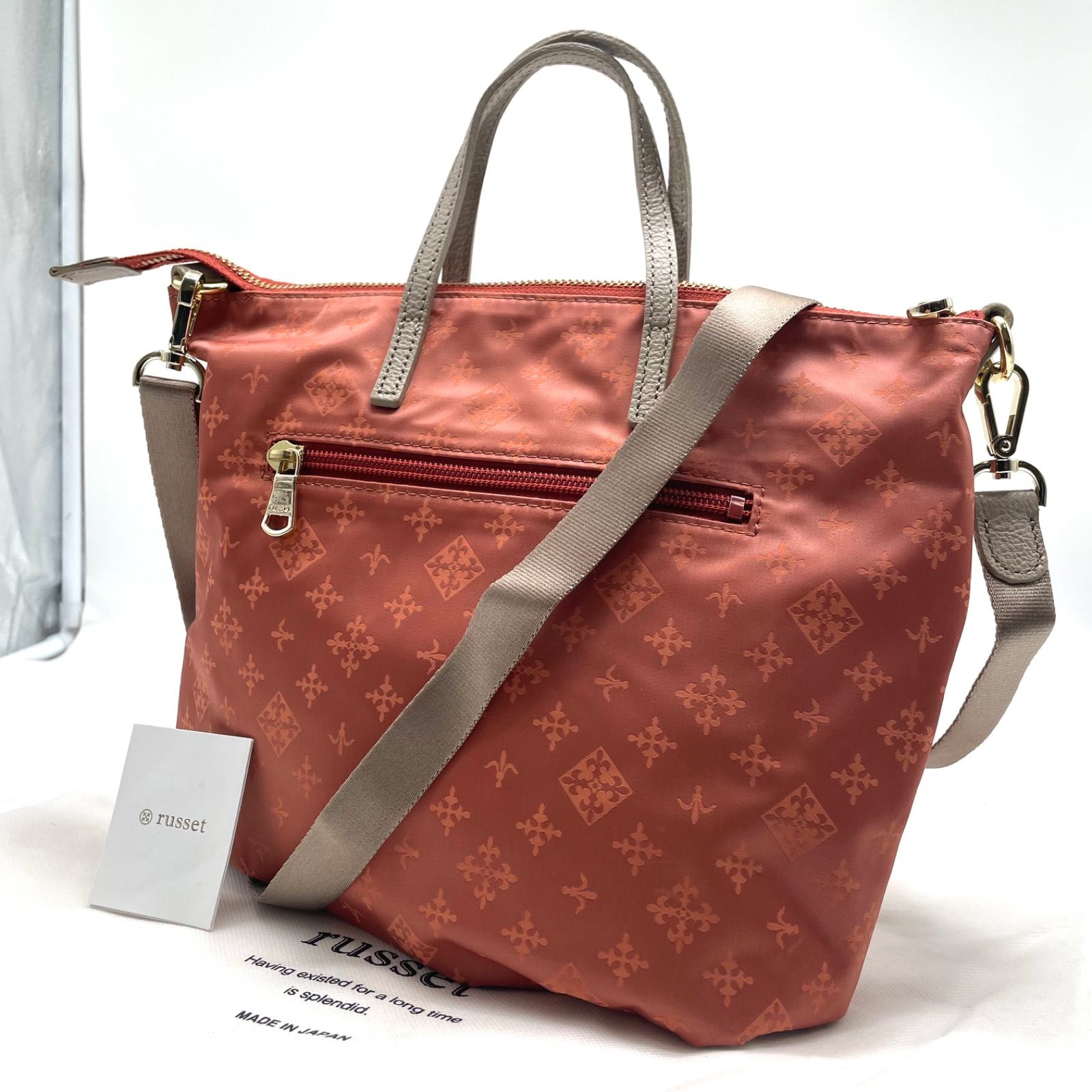 極美品<!-利用不可文字-!>russet ラシット ショルダーバッグ 