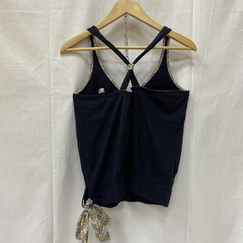 BURBERRY BLUE LABEL リボンチェック柄タンクトップ 38 BURBERRY BLUE