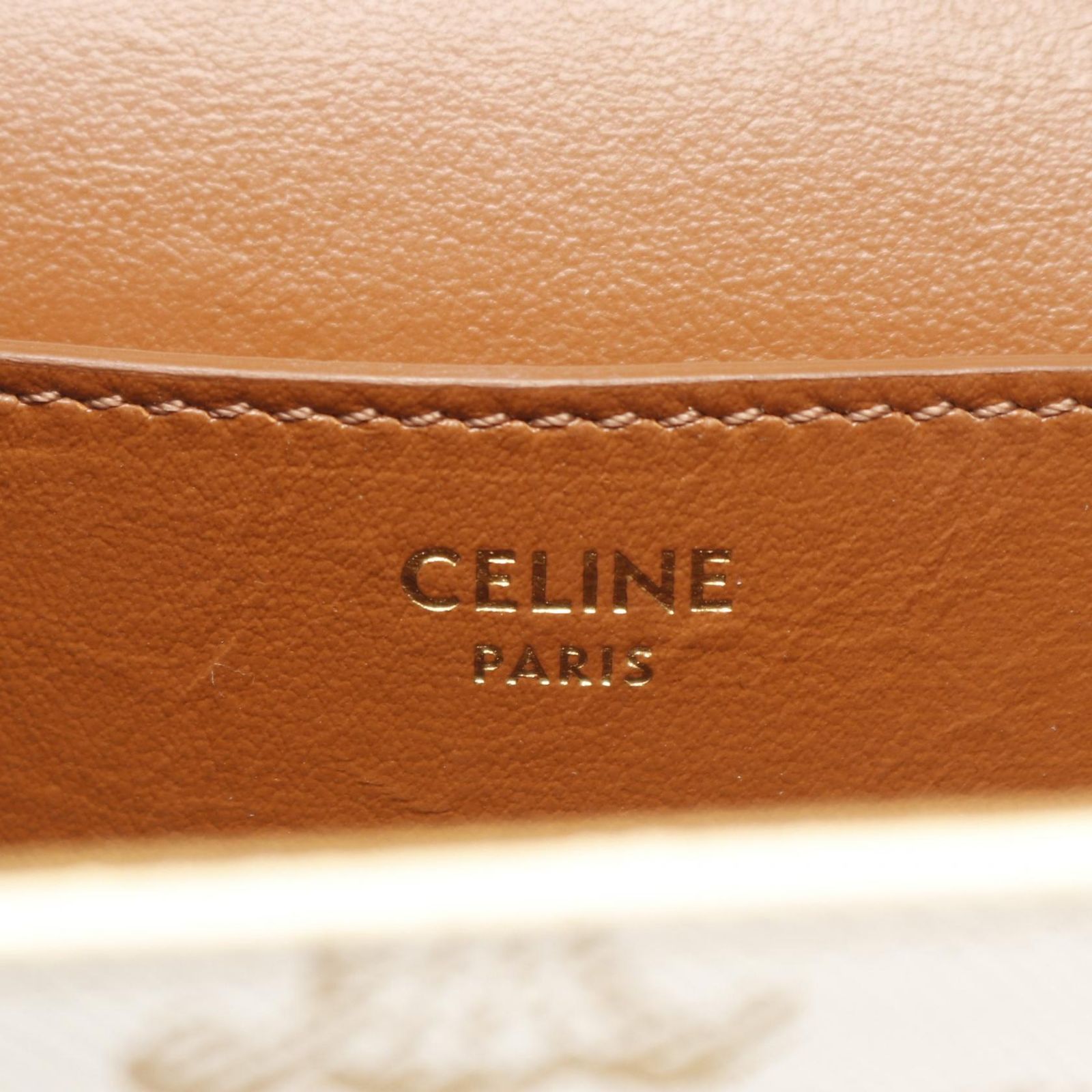 CELINE セリーヌ クラッチタブー トリオンフ ショルダーバッグ - メルカリ