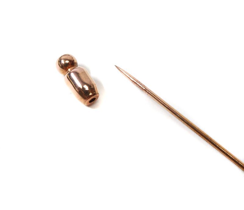 エルメスのゴールドセリエビンブローチ HERMES （ヴィンテージ