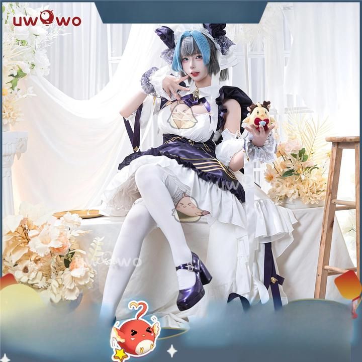 悠窩窩 コスプレ 衣装 アズールレーン チェシャー meilu 51209