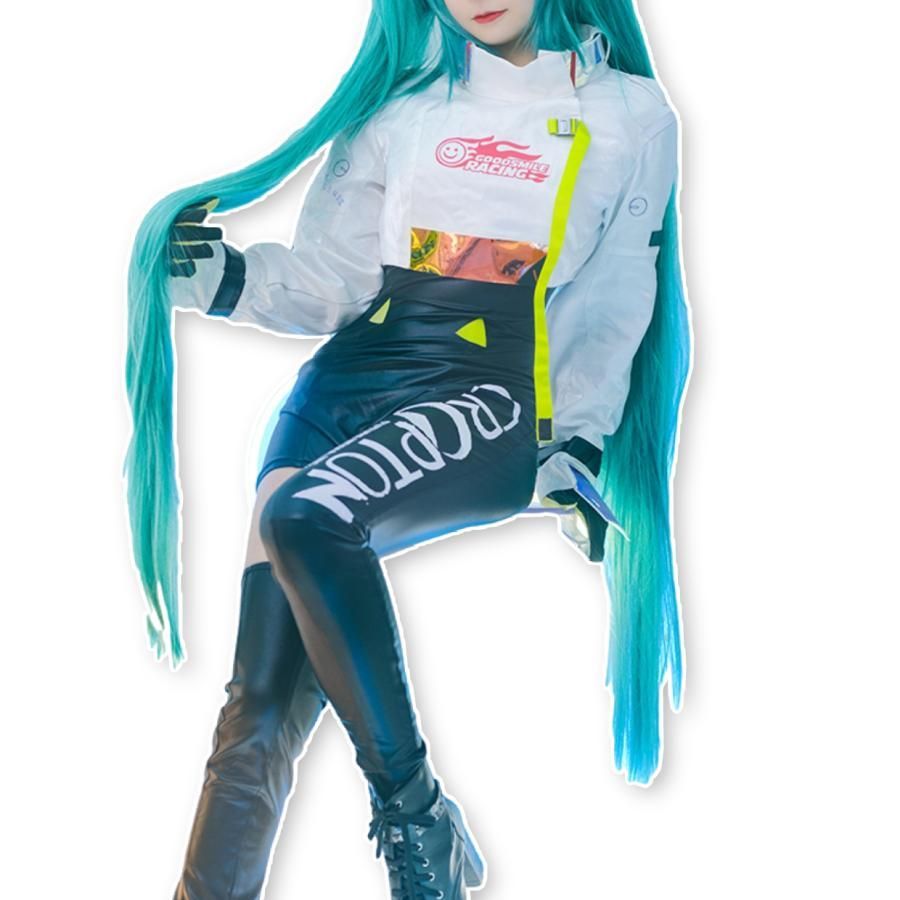 新品、未使用 【初音ミク】レーシングミク2022 コスプレ衣装 フル