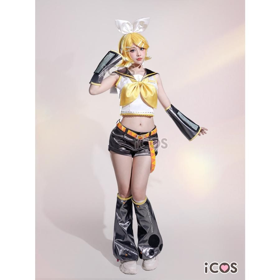 ICOS 鏡音リン レン コスプレ衣装 服 初音ミク 衣装 meilu 51209
