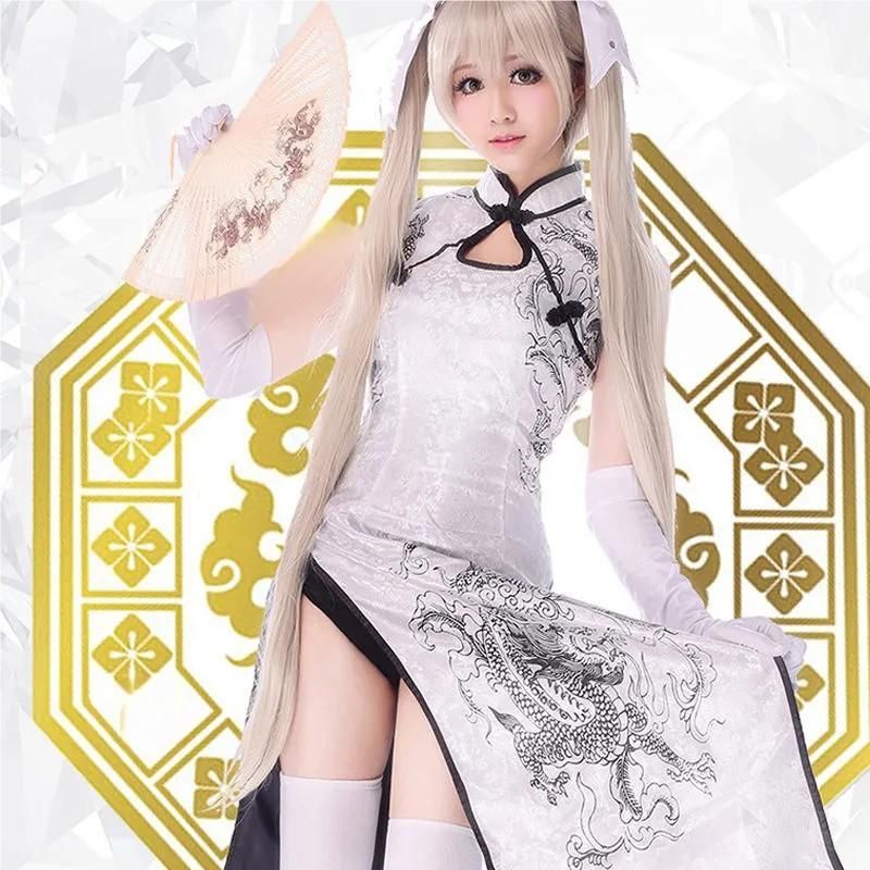 新発売 ヨスガノソラ 春日野穹 チャイナドレス コスプレ衣装 フルセット meilu 51210
