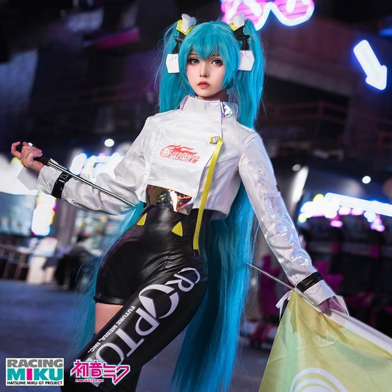 新品、未使用 【初音ミク】レーシングミク2022 コスプレ衣装 フル