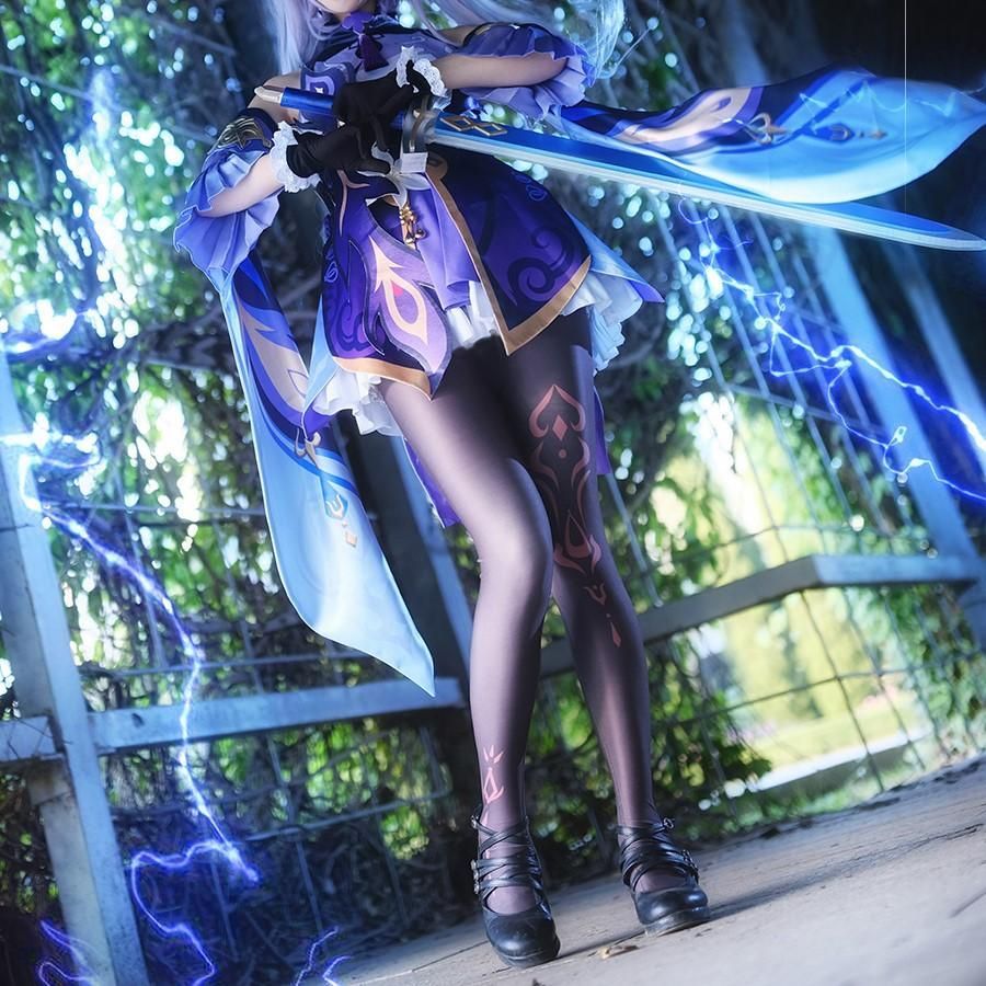 原神 刻晴 コスプレ衣装 フルセット meilu 51210