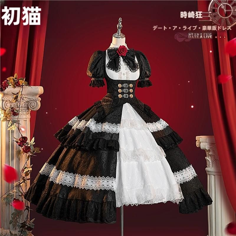 高品質 初獣猫 デート ア ライブ 時崎狂三 コスプレ衣装 版 meilu 51205