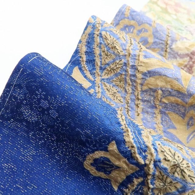 ❁tomihisa❁新品 翠山工房 桐屋の辻ヶ花 銀通し 絞り 着物“身を染めて