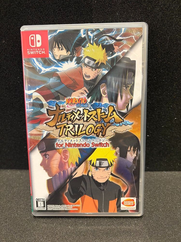 中古品】NARUTO疾風伝 ナルティメットストーム TRILOGY ニンテンドー