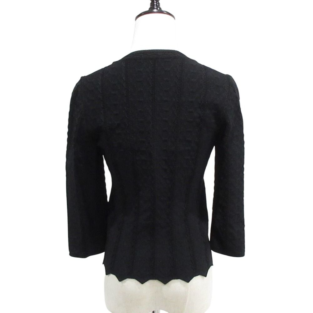 ALAIA アライア ニットカーディガン ヴィンテージ ブラック 8 ALAIA
