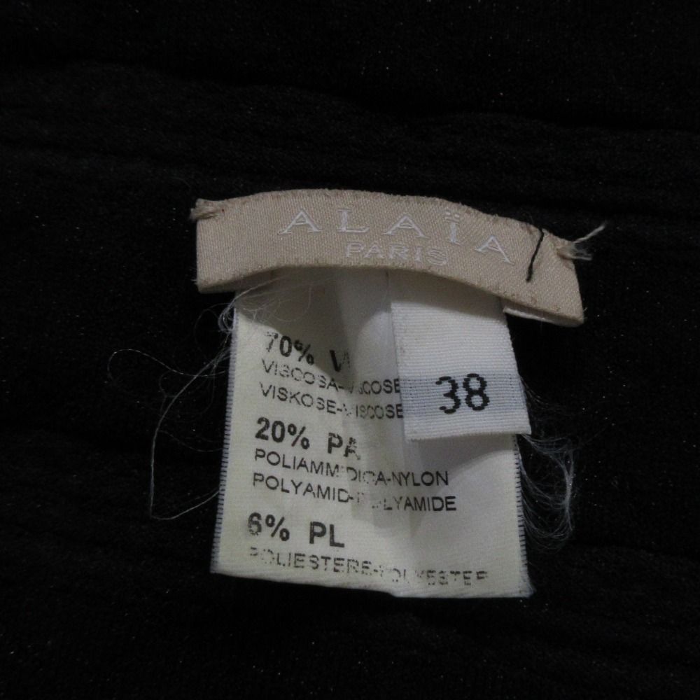 美品 ALAIA アライア ヴィンテージ ジップアップ ニットジャケット