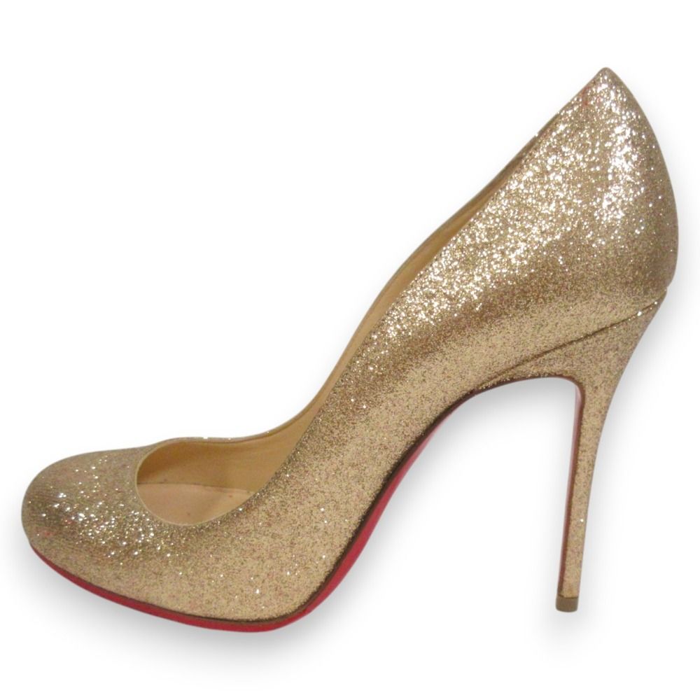 未使用 Christian Louboutin クリスチャンルブタン シンプルヌード 100