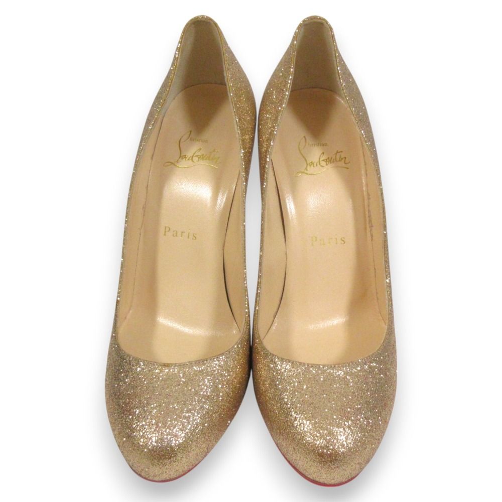 未使用 Christian Louboutin クリスチャンルブタン シンプルヌード 100