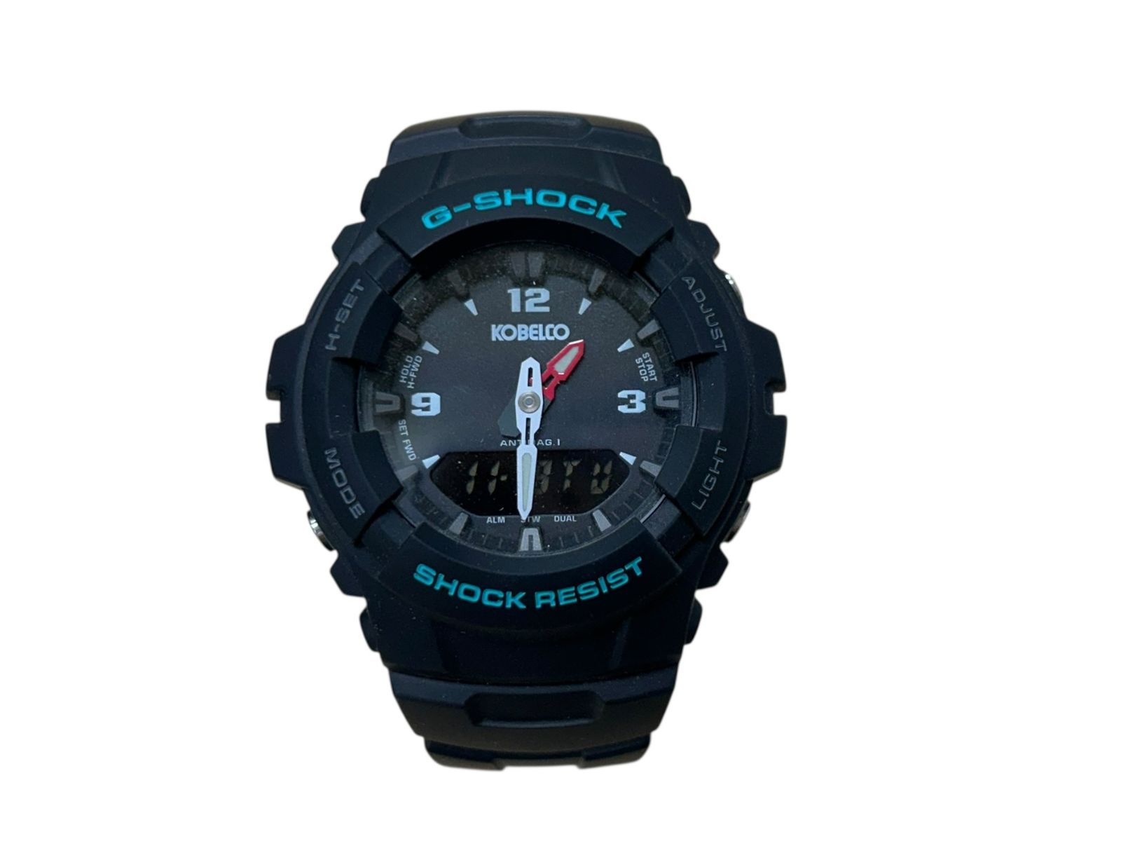 非売品★KOBELCO×G-SHOCKコラボ　5158＊JA新品・未使用稀少品 CASIO (カシオ) G-SHOCK KOBELCO 腕時計 G-100 コベルコスペシャル