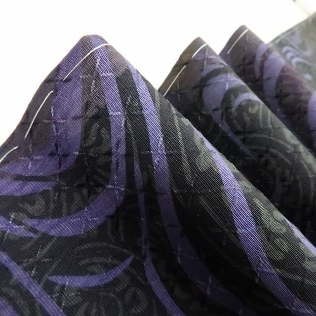 新品 前田仁仙 落款 スワトウ刺繍 着物 正絹 仕付け糸付 付下げ 5404 新品 前田仁仙 落款 スワトウ刺繍 着物 正絹 仕付け糸付 付下げ 5404 新品