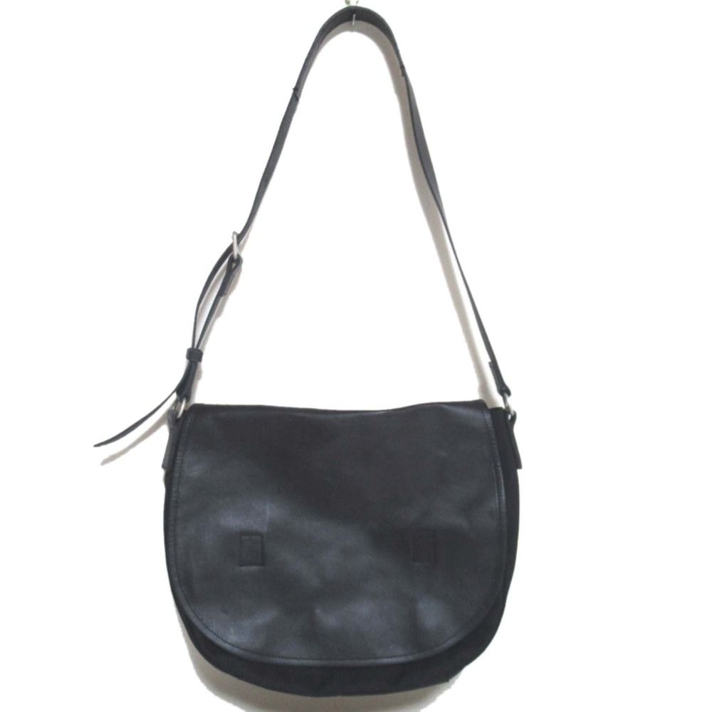 美品 PORTER×MARGARET HOWELL ポーター×マーガレットハウエル クロスボディ フラップ ショルダーバッグ ブラック メンズ レディース 古着 中古 USED 美品 PORTER×MARGARET HOWELL ポーター×マーガレットハウエル クロス