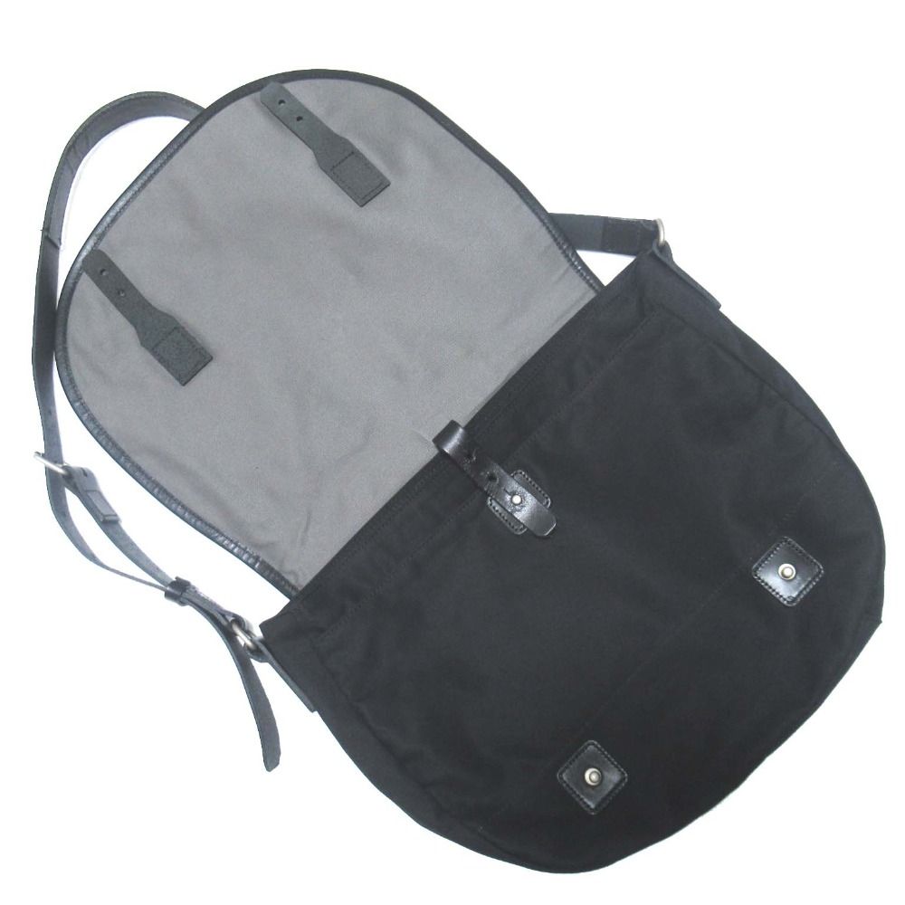 美品 PORTER×MARGARET HOWELL ポーター×マーガレットハウエル クロスボディ フラップ ショルダーバッグ ブラック メンズ レディース 古着 中古 USED 美品 PORTER×MARGARET HOWELL ポーター×マーガレットハウエル クロス