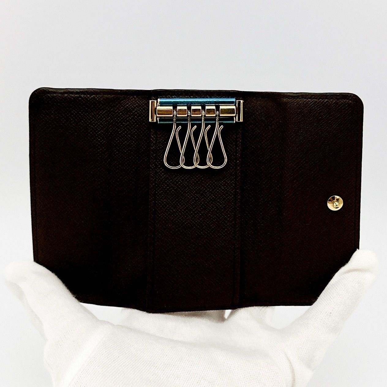 ルイヴィトン LOUIS VUITTON ダミエ キーケース 4連 ミュルティクレ 箱