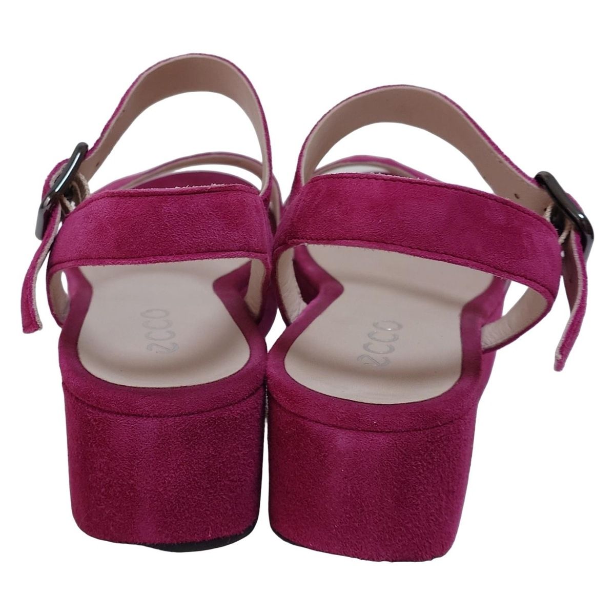 ECCO(エコー) サンダル 37 レディース - ピンク