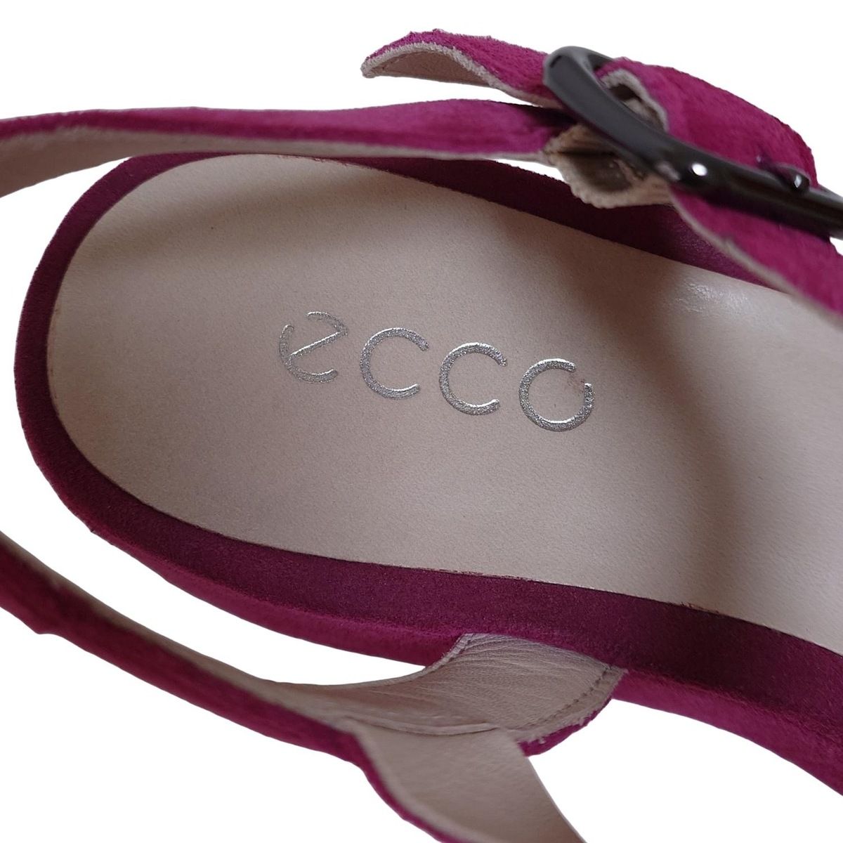 ECCO(エコー) サンダル 37 レディース - ピンク