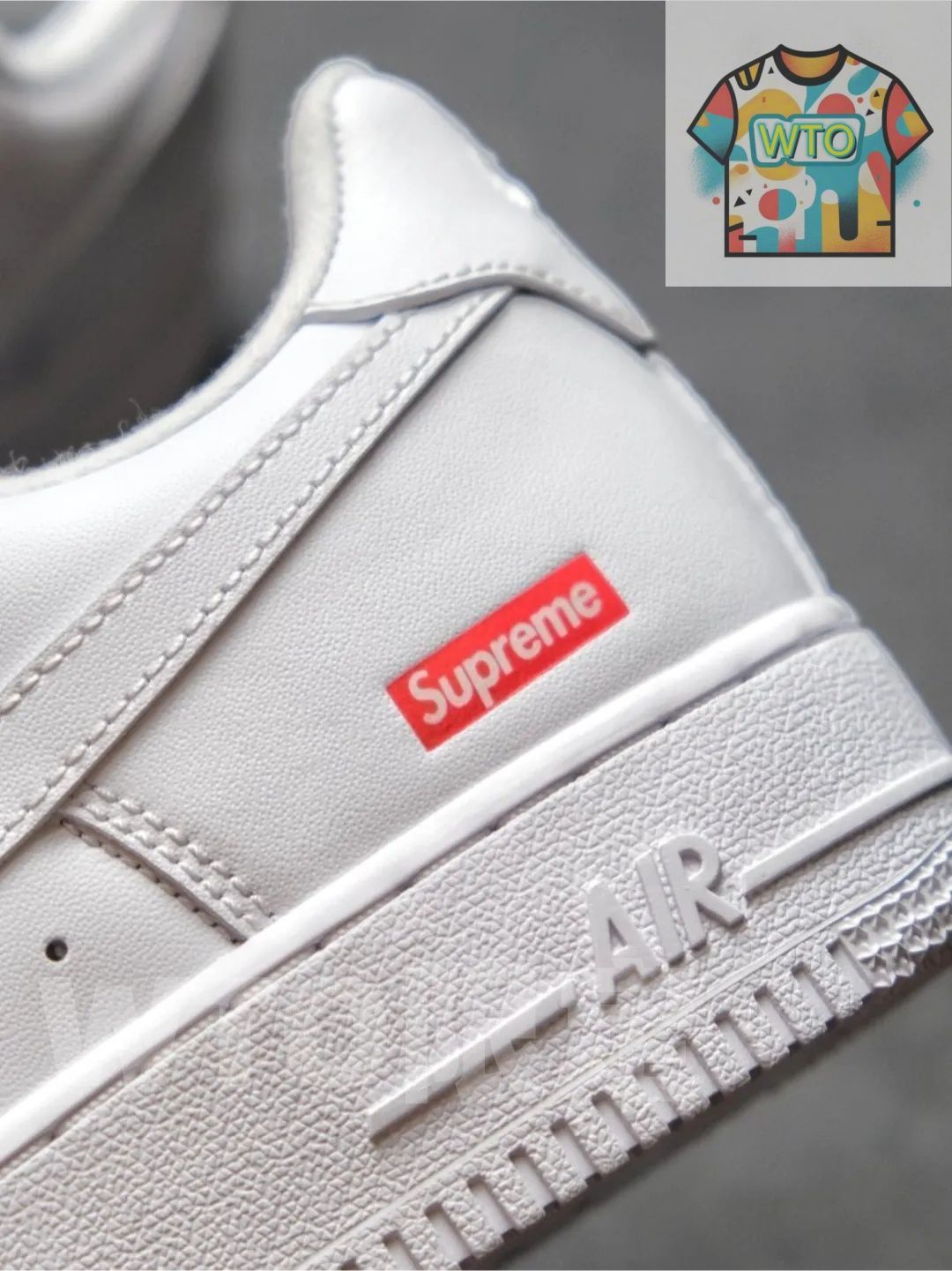 SUPREME X NIKE AIR FORCE 1 BOX LOGO｜本日限定特価｜新品未使用-WTO