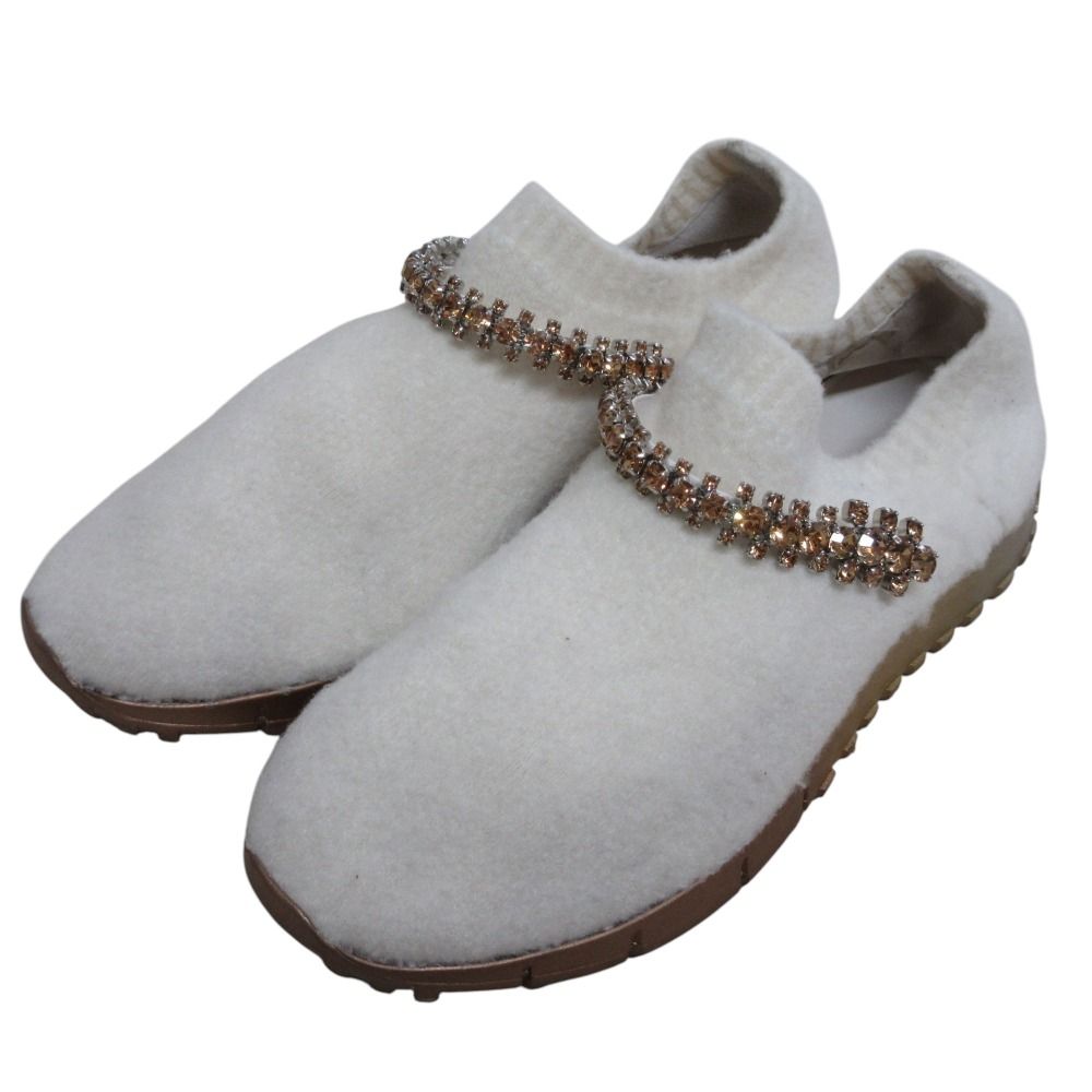 良品 JIMMY CHOO ジミーチュウ VERONA ヴェローナ ビジュー ニット