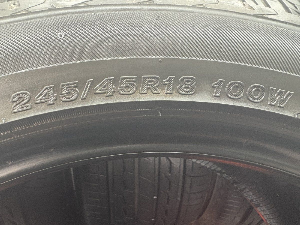 BS BRIDGESTONE REGNO GR-Xll 245/45R18 18インチ 夏タイヤ 4本 21年製 