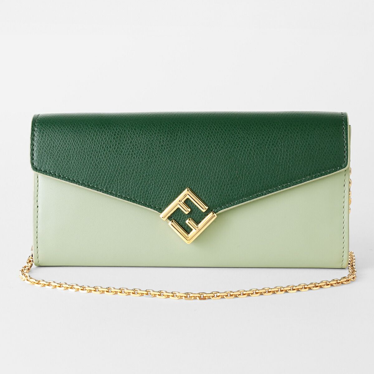 新品 フェンディ FENDI 長財布 FFダイヤモンド ヴェルデ - メルカリ