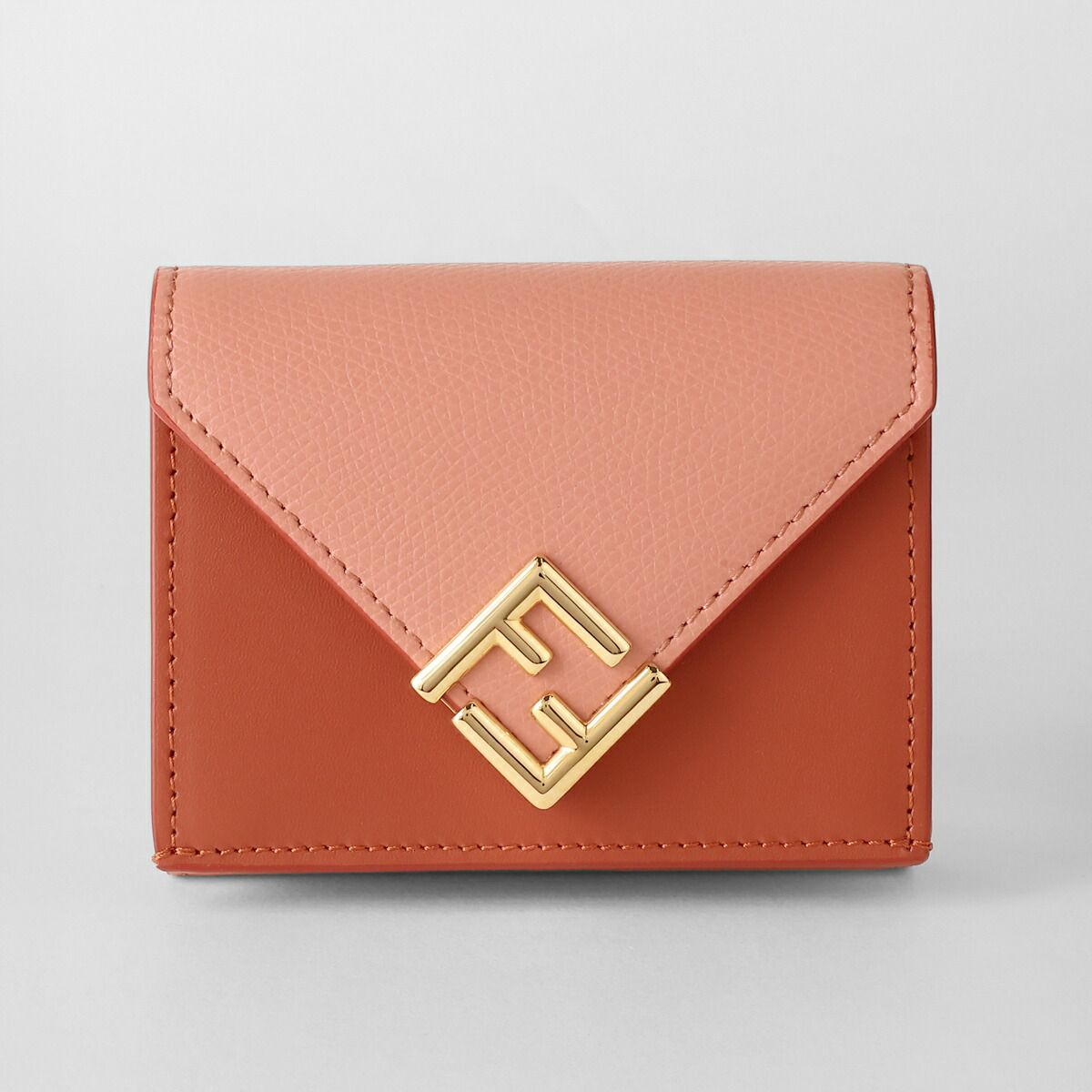 新品 フェンディ FENDI 3つ折り財布 FFダイヤモンド ピンク - メルカリ