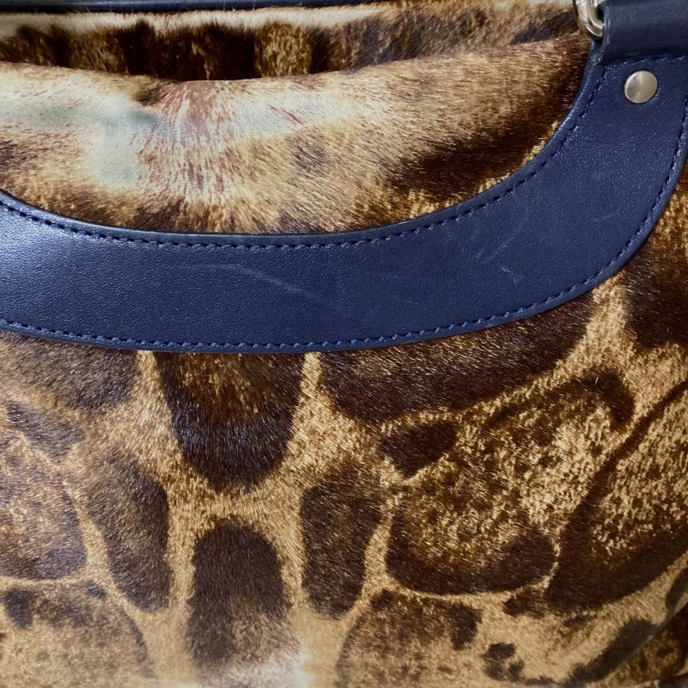 JACQUES LE CORRE ジャックルコー リスボン ハラコ アニマル柄