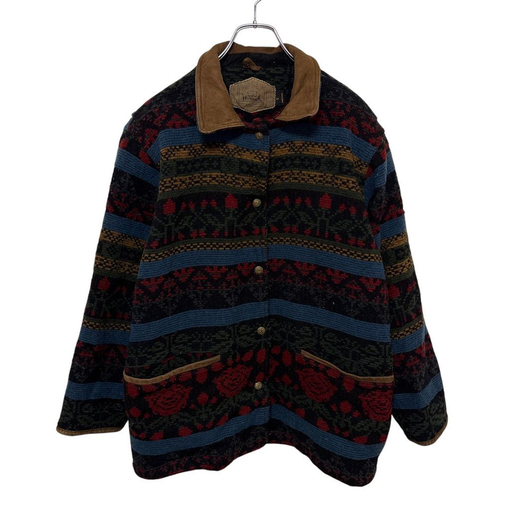 90s ウールリッチ ウールジャケット ネイティブ柄 USA製 90's Woolrich Wool Jacket Native Rug 90年代 ウールリッチ