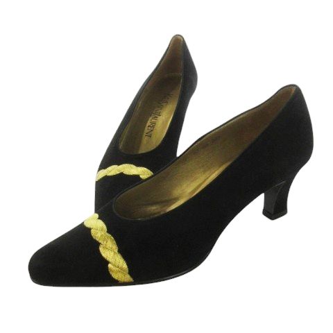 イヴサンローラン YVES SAINT LAURENT パンプス ハイヒール ポイン
