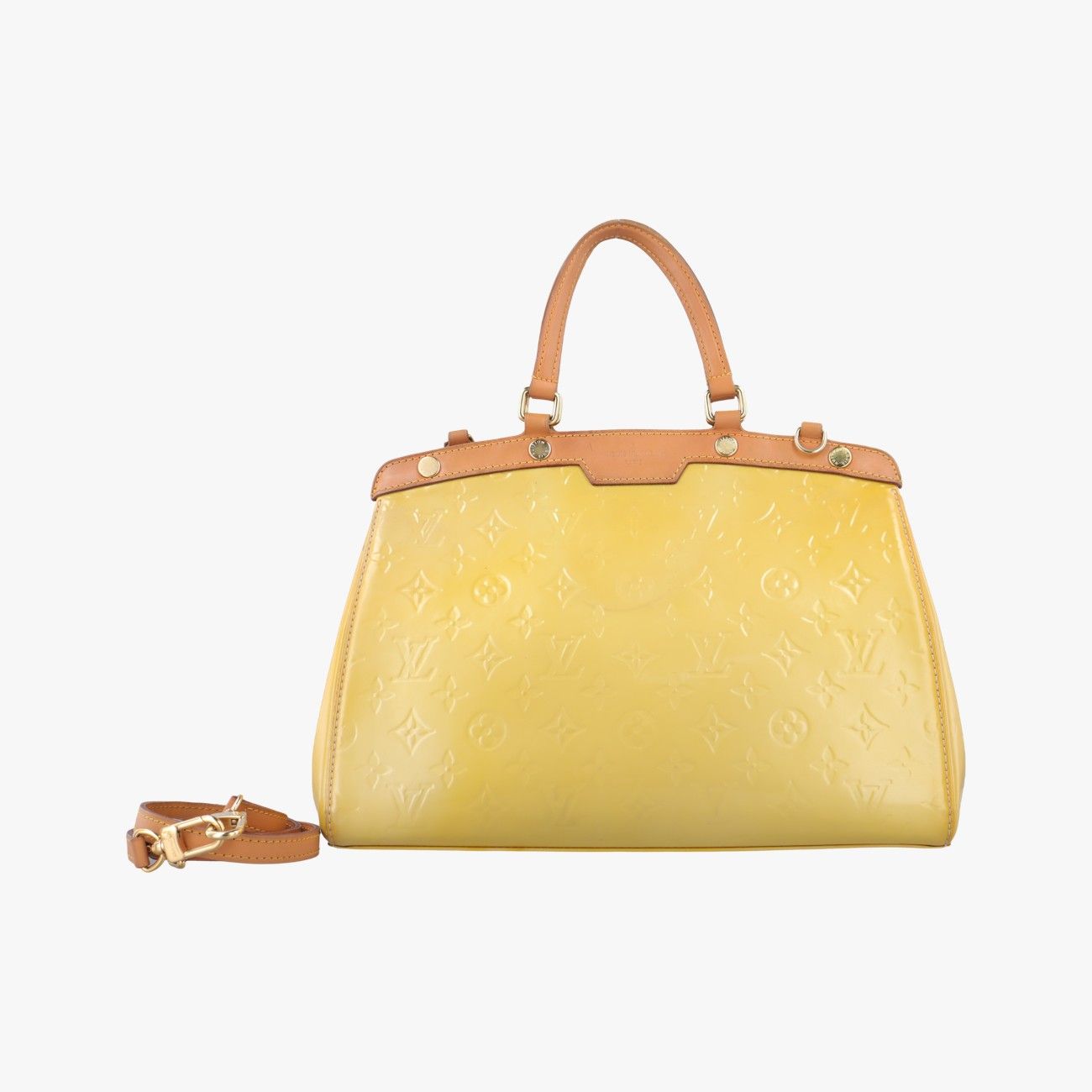 【美品】LOUIS VUITTON ヴェルニ ブレアMM M90180 ルイヴィトンLouis VuittonブレアMM デュンヌ ヴェルニ M90180 DR0182