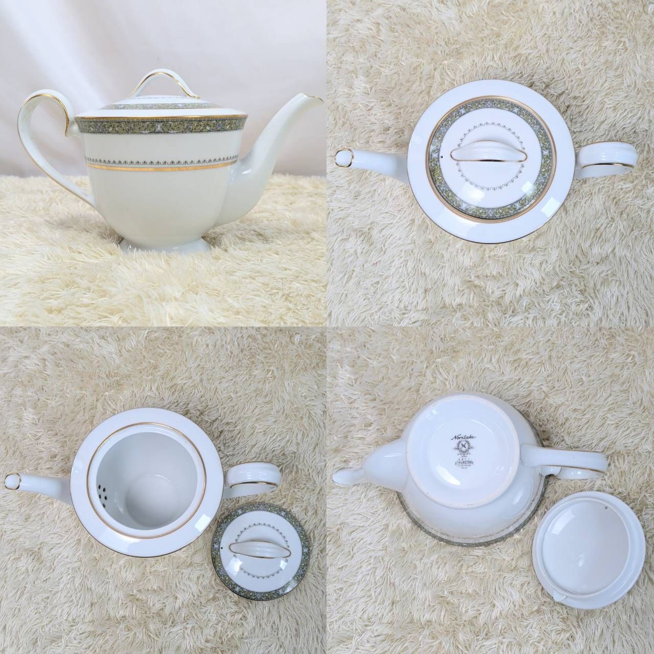 ノリタケ N印 6871 THURSTON ティーポット コーヒーカップ＆ソーサ