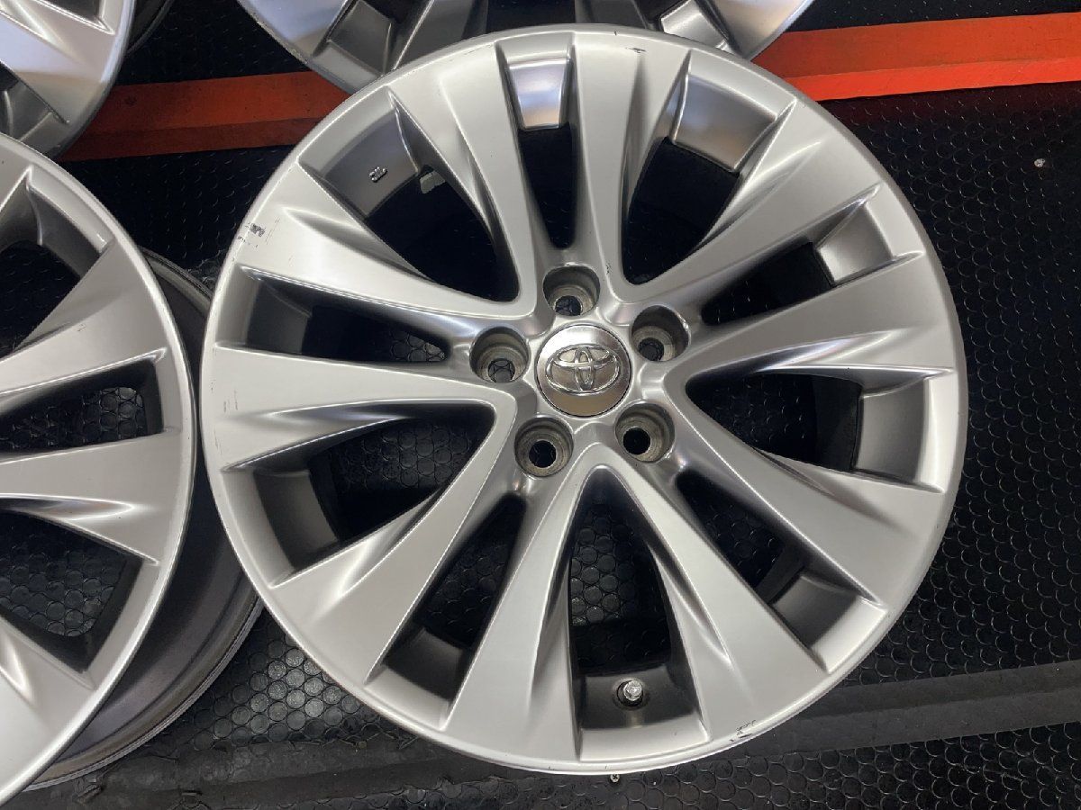 トヨタ　20アルファード　20ヴェルファイア　純正18インチホイール　4本 20ヴェルファイア 純正18インチタイヤ+ホイール 20系アルファード