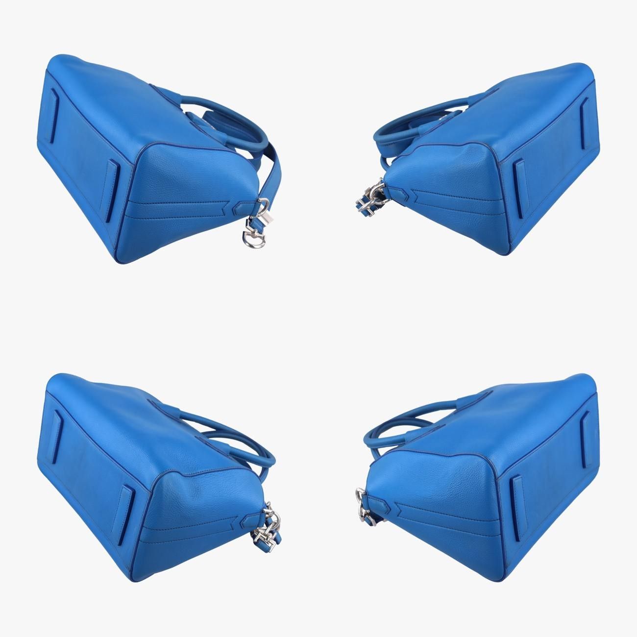 ジバンシーGivenchyアンティゴナ ブルー レザー ZE D 1116 - メルカリ